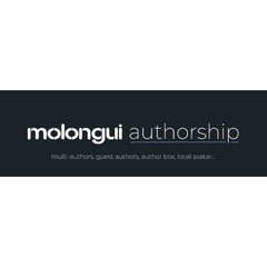 Molongui Authorship Pro - Dghut