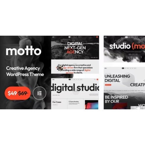 Motto – Creative Agency & Startup WordPress Theme - Dghut
