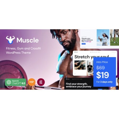 Muscle – Sports Center & Solarium WordPress Theme - Dghut