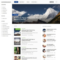 MyThemeShop Entrepreneurship WordPress Theme - Dghut