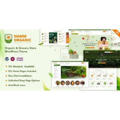 Namm – Grocery Shop WordPress Theme - Dghut