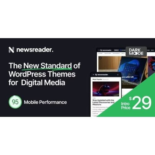 Newsreader – Revolutionary WordPress Theme for Digital Media - Dghut
