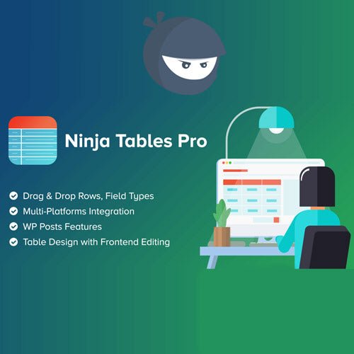Ninja Tables Pro – The Fastest and Most Diverse WP DataTables Plugin - Dghut