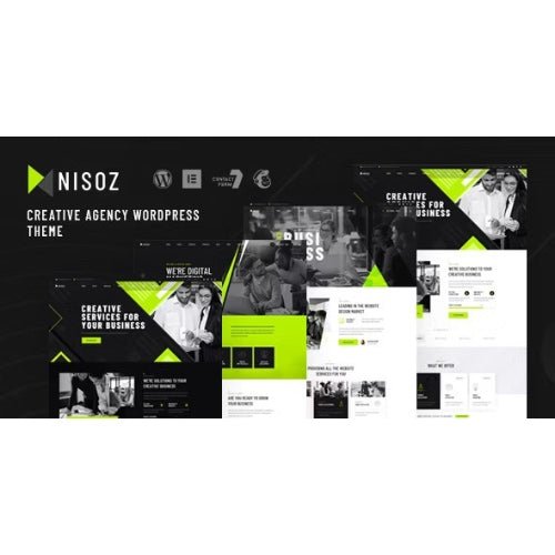 Nisoz – Creative Agency WordPress Theme - Dghut
