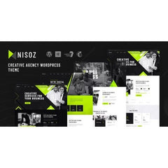 Nisoz – Creative Agency WordPress Theme - Dghut