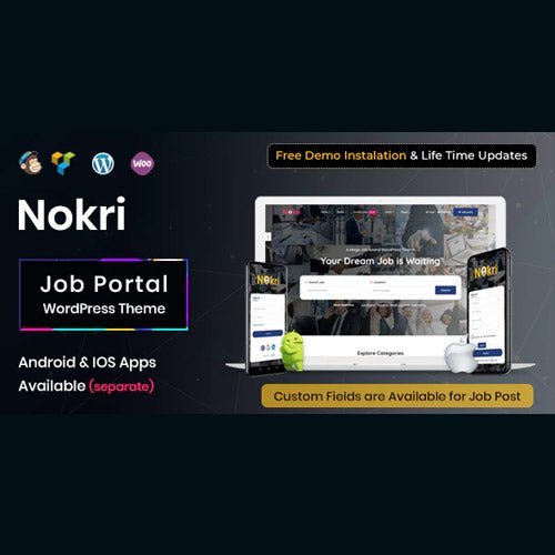 Nokri – Job Board WordPress Theme - Dghut