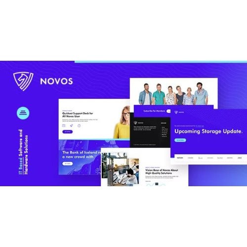 Novos | IT Company & Digital Solutions WordPress Theme - Dghut