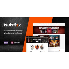 Nutritix – Supplement & Nutrition WooCommerce Theme - Dghut