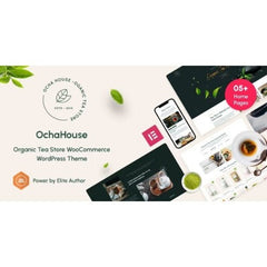 OchaHouse – Organic Tea Store WooCommerce WordPress Theme - Dghut