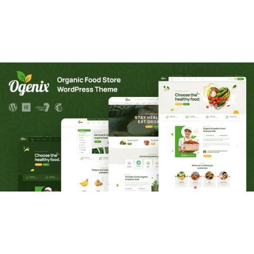 Ogenix – Organic Food Store WordPress Theme - Dghut