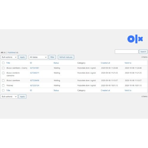 OLX WooCommerce - Dghut