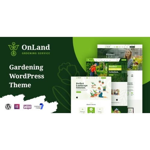 OnLand – Gardening WordPress Theme - Dghut