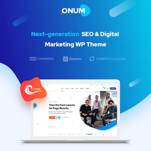 Onum – SEO & Marketing Elementor WordPress Theme - Dghut