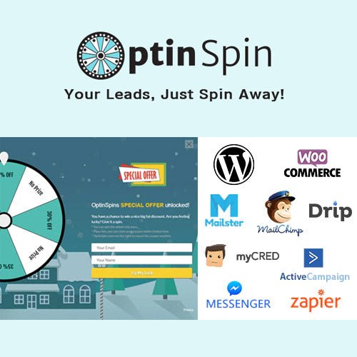 OptinSpin – Fortune Wheel Integrated With WordPress, WooCommerce and Easy Digital DownloadsCoupons - Dghut