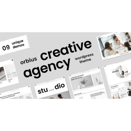 Orbius – Creative Agency and Portfolio Theme - Dghut