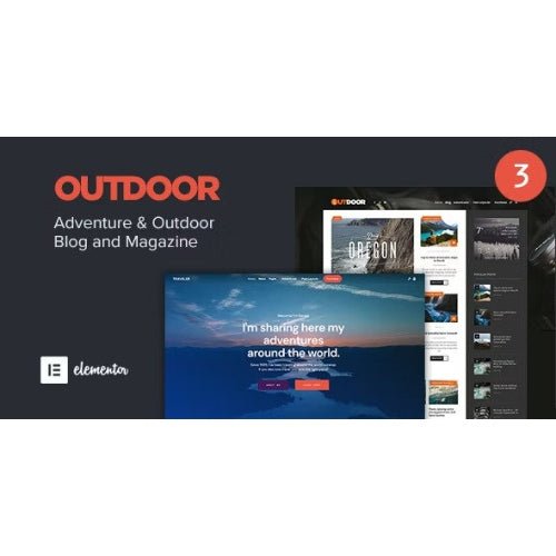 Outdoor – Responsive Adventure Blog and Magazine WordPress Theme - Dghut