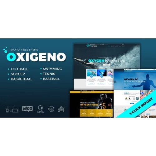 Oxigeno – Sports Club & Team WordPress Theme - Dghut