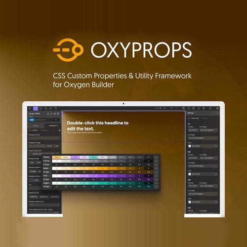 OxyProps Modern CSS Framework For Building Your WordPress Site - Dghut
