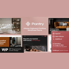 Pantry — Kitchen Cabinets & Furniture WordPress Theme - Dghut