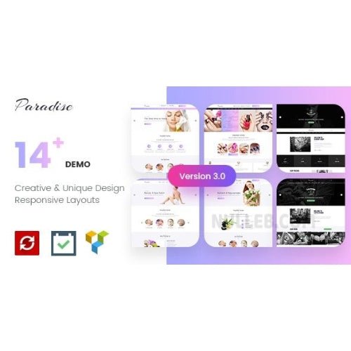Paradise – Multipurpose Beauty & Spa, Haircut, Nail, Tattoo WordPress Theme - Dghut