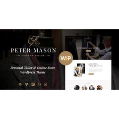 Peter Mason | Custom Tailoring and Clothing Store WordPress Theme - Dghut