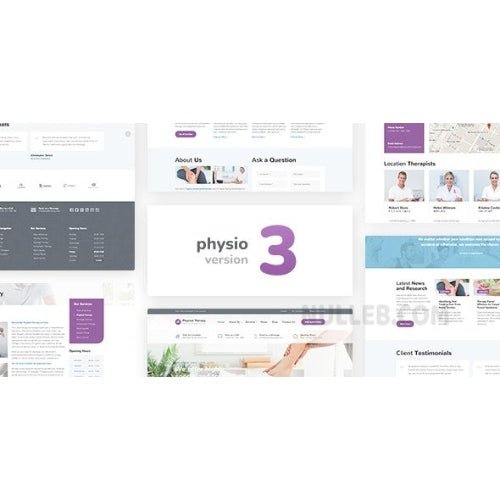 Physio – Physical Therapy & Medical Clinic WP Theme - Dghut