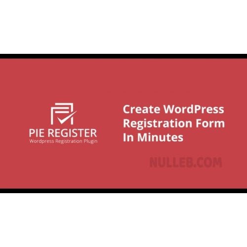 Pie Register Premium – WordPress Registration Plugin - Dghut