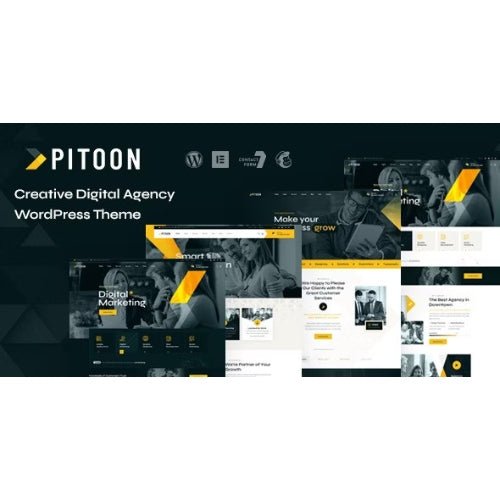 Pitoon – Creative Digital Agency WordPress Theme - Dghut