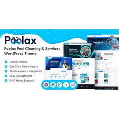Poolax – Pool Cleaning & Services WordPress Theme - Dghut