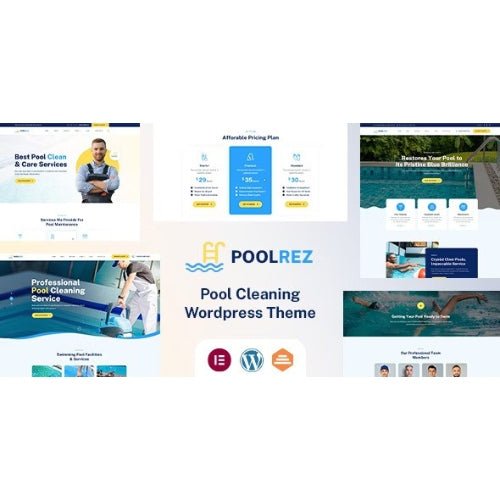 Poolrez | Pool Cleaning WordPress Theme - Dghut