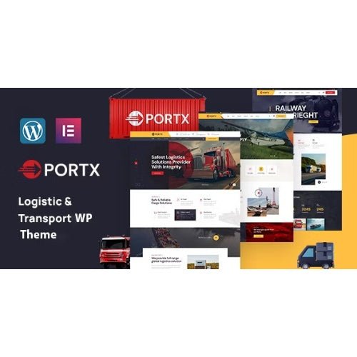 Portx – Logistics and Transportation WordPress Theme - Dghut