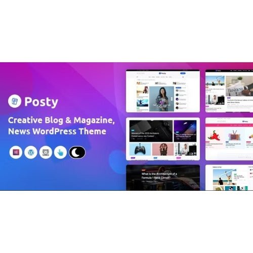 Posty – News Magazine WordPress Theme - Dghut