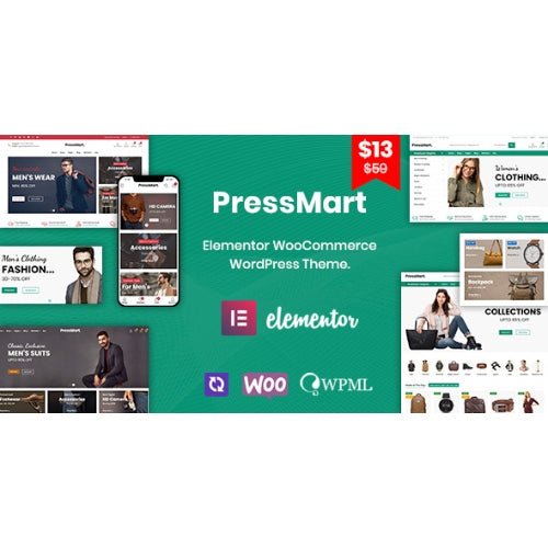 PressMart – Modern Elementor WooCommerce WordPress Theme - Dghut