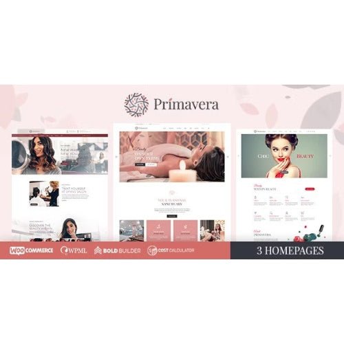 Primavera – Beauty Salon & Hairdresser WordPress Theme - Dghut