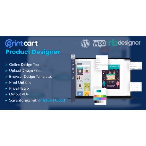 Printcart Product Designer | WooCommerce WordPress - Dghut