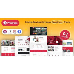 Printress – Professional Printing Services WordPress Theme - Dghut