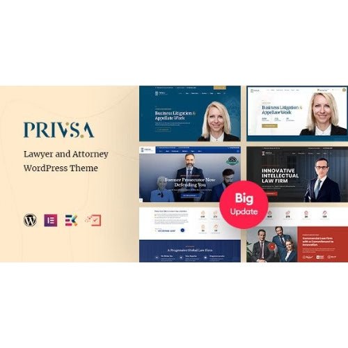 Privsa – Attorney and Lawyer WordPress Theme - Dghut