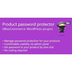 Product password protector for WooCommerce - Dghut