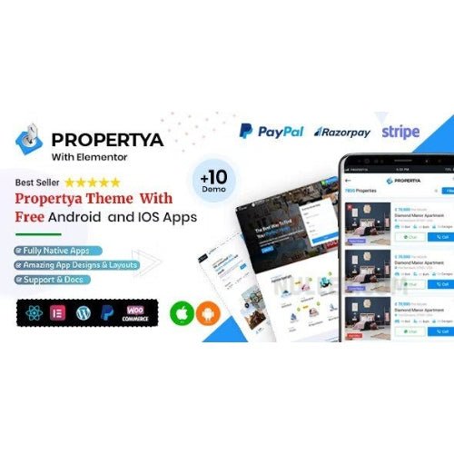 Propertya – Real Estate WordPress Theme - Dghut