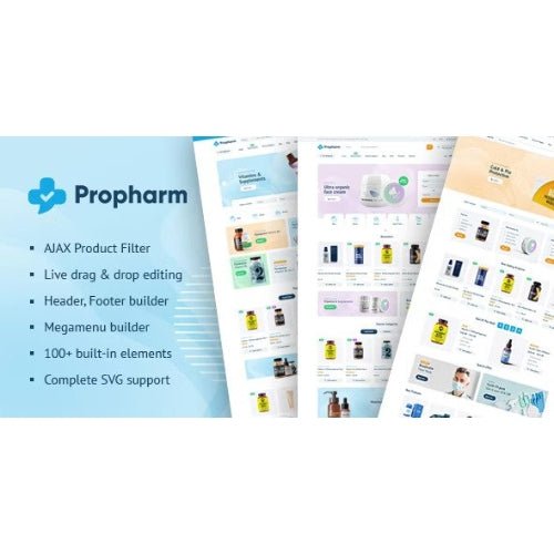 Propharm – Pharmacy & Medical WordPress WooCommerce Theme - Dghut