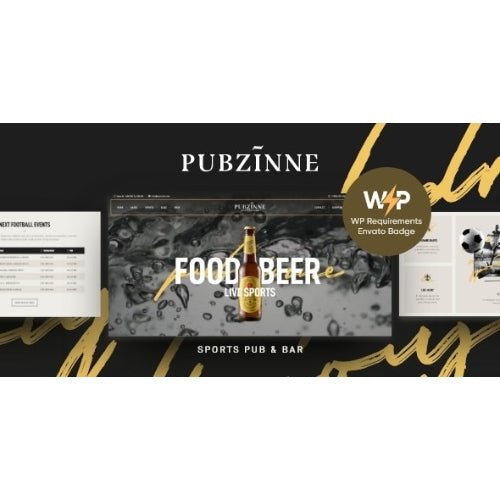 Pubzinne – Sports Bar & Pub WordPress Theme - Dghut
