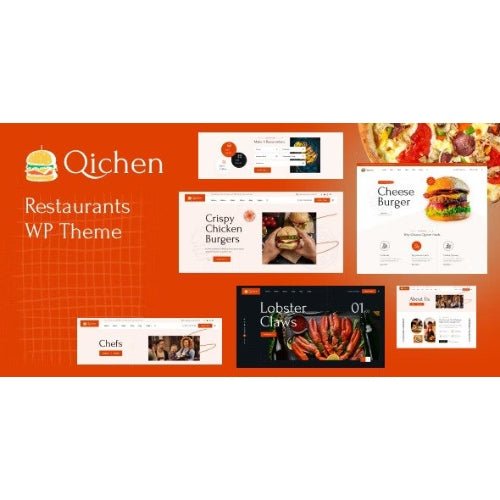 Qichen – Restaurant WordPress Theme - Dghut
