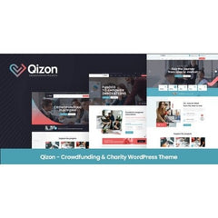 Qizon – Crowdfunding & Charity WordPress Theme - Dghut