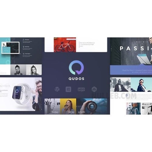 Qudos – Creative Portfolio & Agency WordPress Theme - Dghut