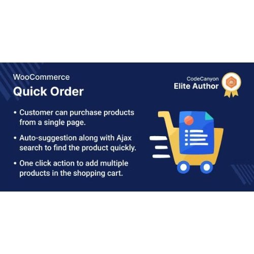 Quick Order Plugin for WooCommerce - Dghut