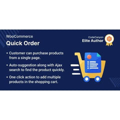Quick Order Plugin for WooCommerce - Dghut