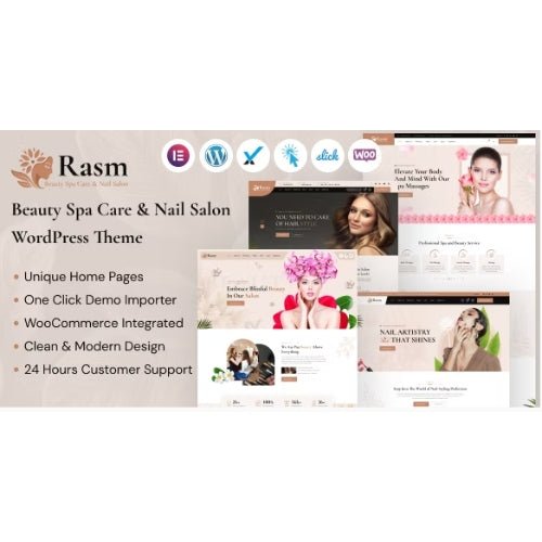 Rasm – Beauty Spa Care & Nail Salon WordPress Theme - Dghut