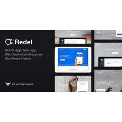 Redel – Responsive App Landing WordPress Theme - Dghut
