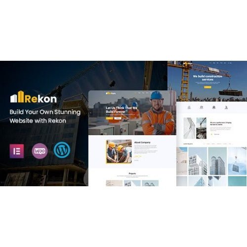 Rekon – Construction WordPress Theme - Dghut