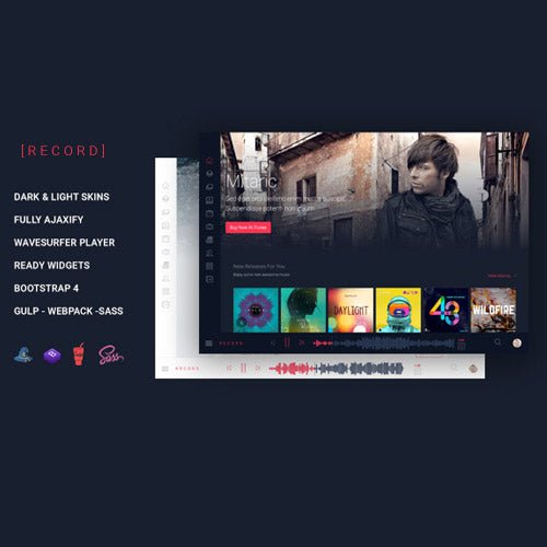 Rekord – Ajaxify Music Events Podcasts Multipurpose WordPress Theme - Dghut